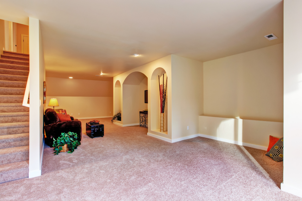 A Beautifully Finished Basement With the Help of a Farmington Contractor